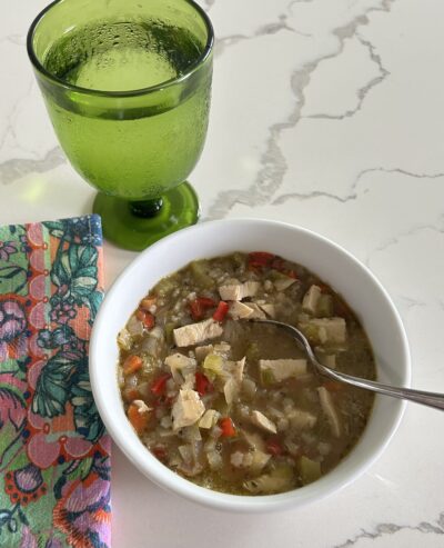 AIP Chicken, Vegetables, and Stars Soup