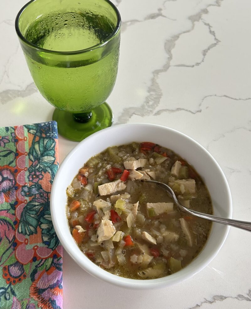 AIP Chicken, Vegetables, and Stars Soup by Aloha Healthy Eats - FoodSocial
