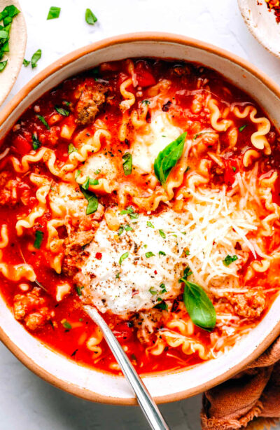 Lasagna Soup