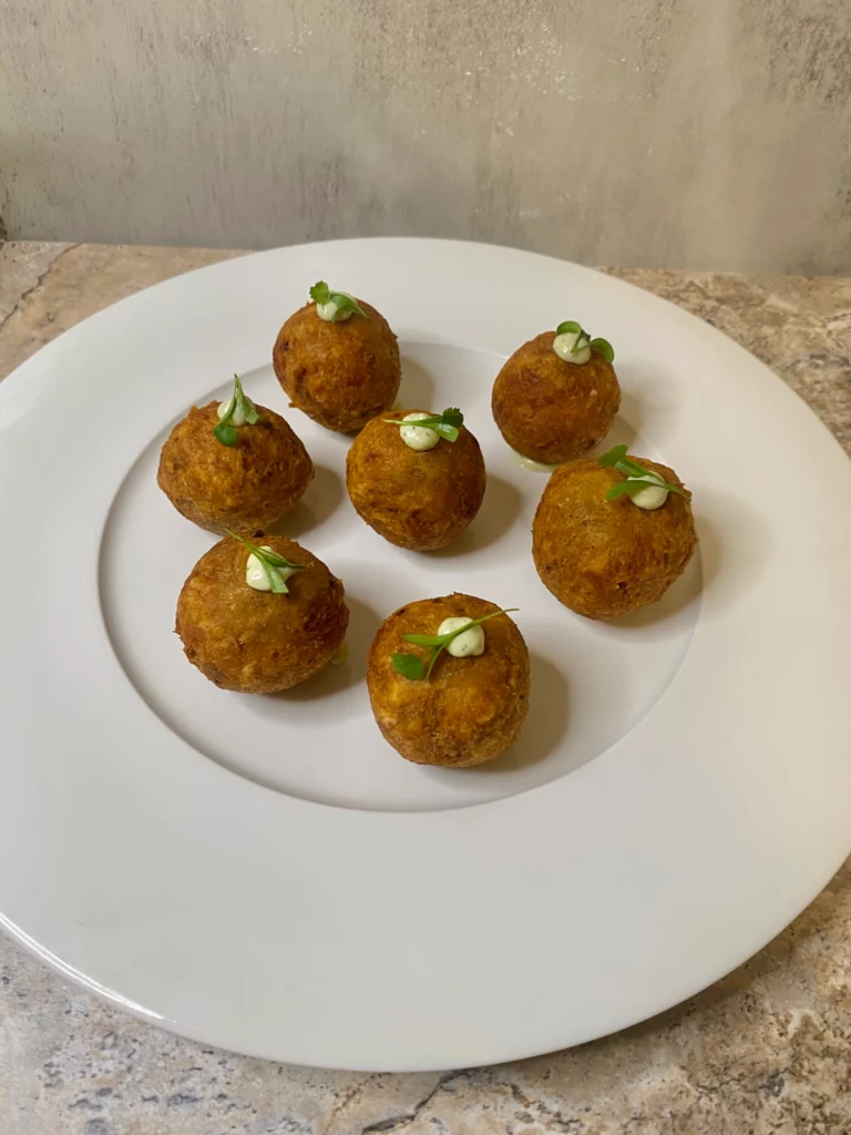 Crab balls by chefece__ - FoodSocial