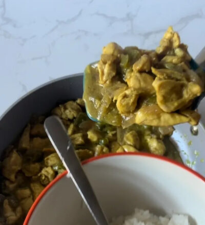 Healthy One-Pan Thai Green Curry