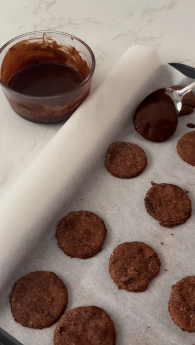 Healthier Thin Mints (refined sugar free)