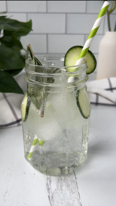 Rosemary Cucumber Mocktail