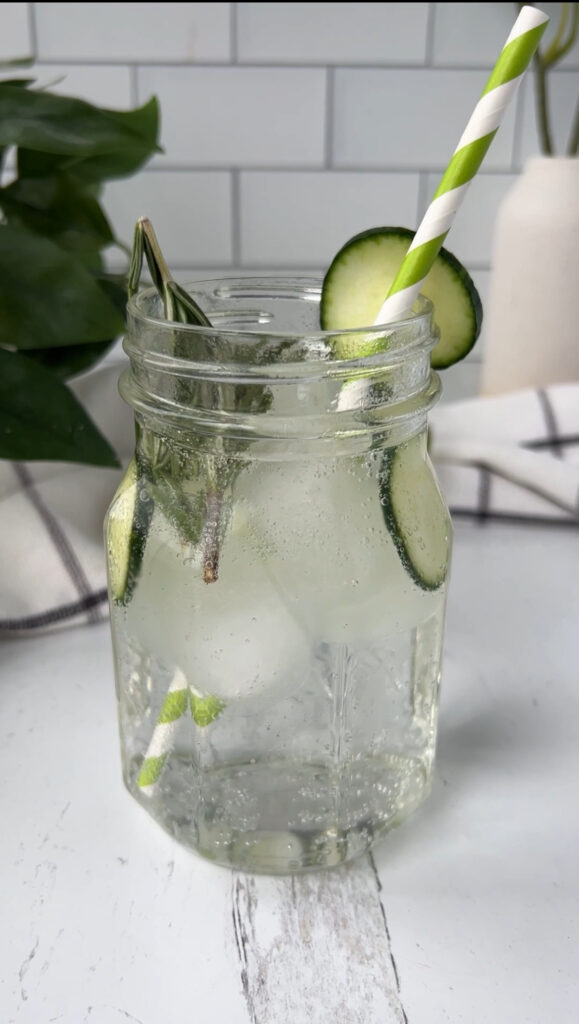 Rosemary Cucumber Mocktail by hollysbestlife - FoodSocial