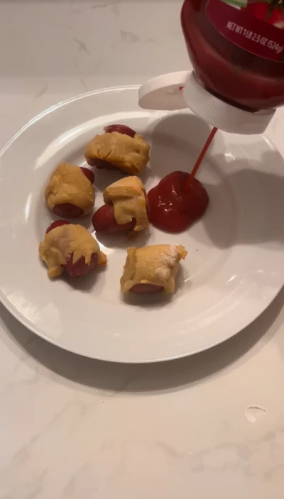 Greek Yogurt Dough Pigs in Blanket