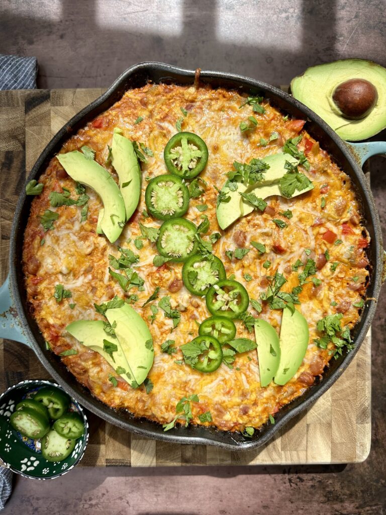 Enchilada Skillet by Bridgette.eats.plants - FoodSocial