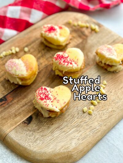 Stuffed Apple Hearts