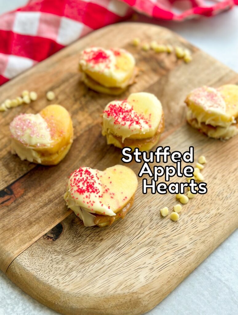 Stuffed Apple Hearts by LivLaughCook - FoodSocial