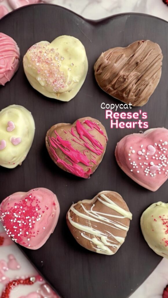 Copycat Reese’s Hearts by LivLaughCook - FoodSocial