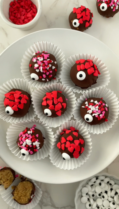 Love Bug Protein Truffles