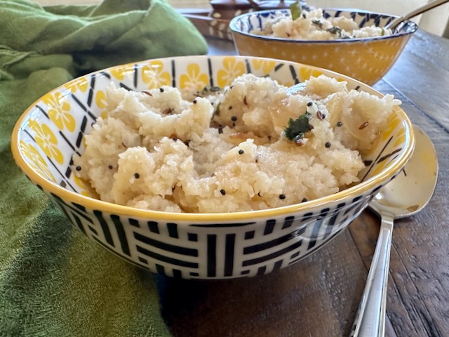 Gluten Free Upma (Savory Indian Porridge) by Cook2Nourish - FoodSocial