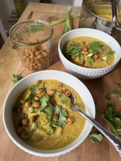 Golden Cauliflower Soup