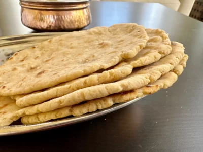 Instant ‘No Yeast’ Naan (Gluten Free, Dairy Free)