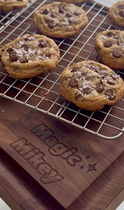 Classic Chewy Crispy Chocolate Chip Cookie.