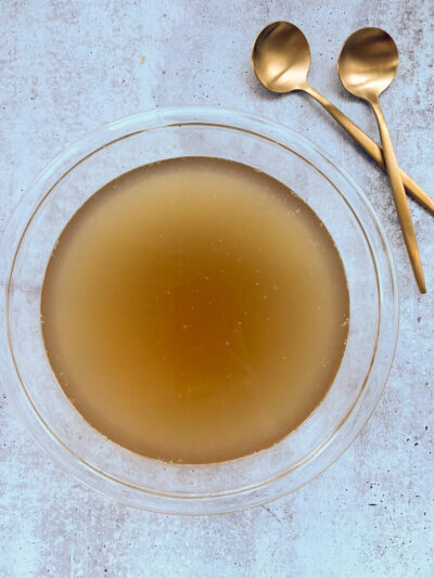 Rotisserie Chicken Stock (Gluten Free)