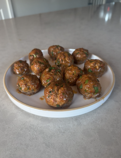 Cava Copycat Spicy Meatballs