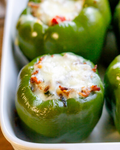 Stuffed Peppers with Ground Beef