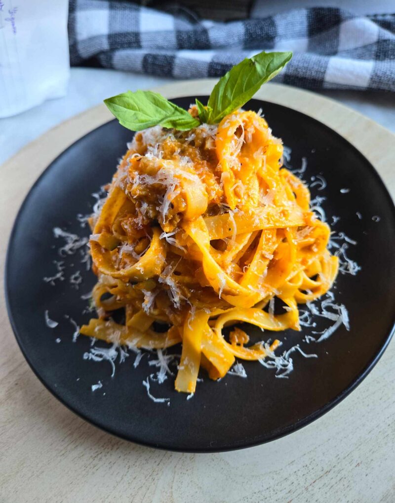 Tagliatelle Bolognese by the_happy_veg - FoodSocial