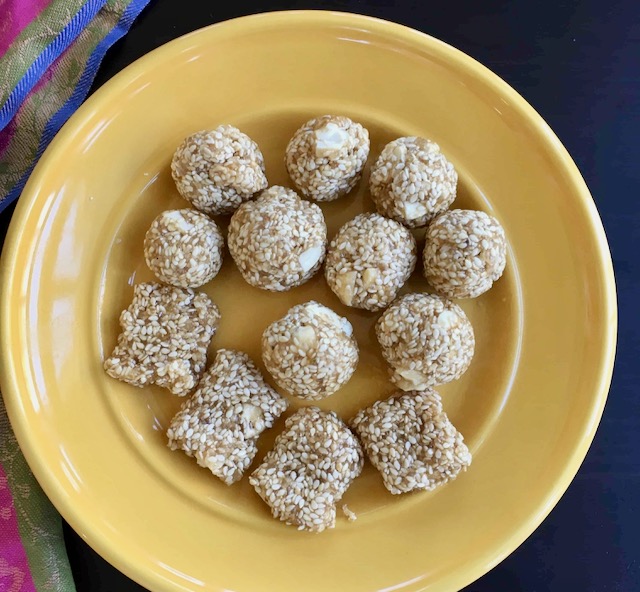 Sesame Balls (Til Ladoos) Or Sesame Brittle (Til Chikkis) by Cook2Nourish - FoodSocial