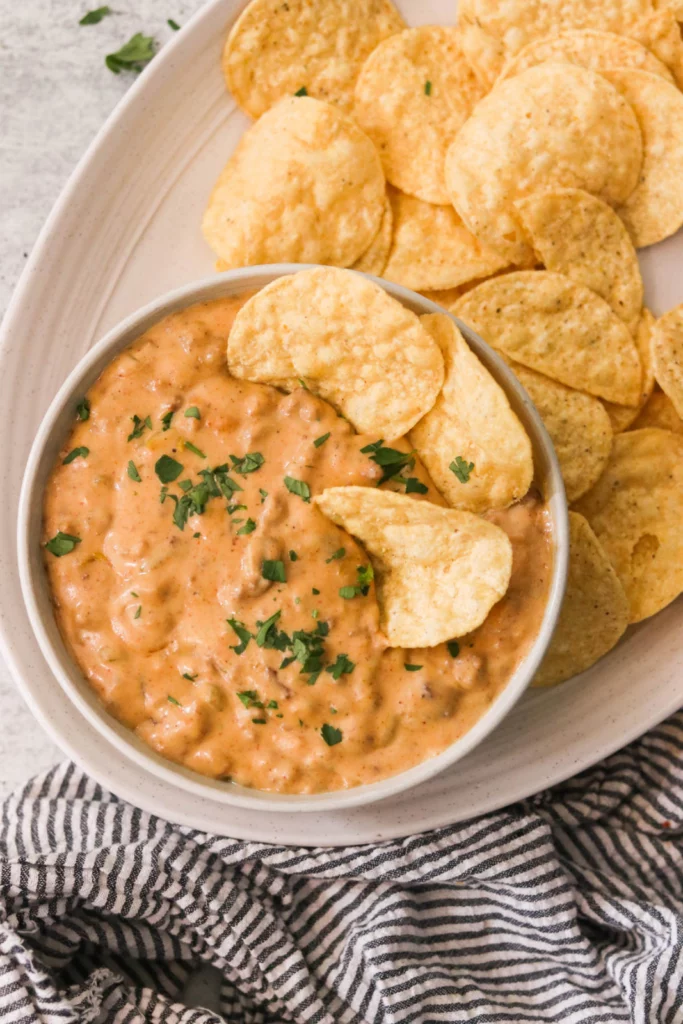 Easy Beef Queso (No Velveeta) by What Great Grandma Ate - FoodSocial