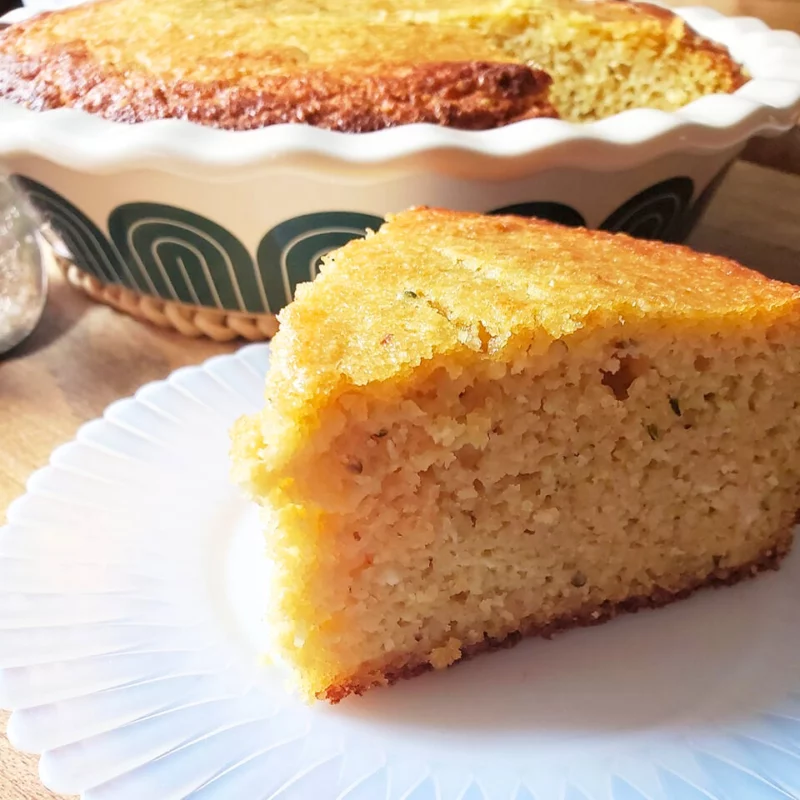 Low Carb Cornbread by Debbie Kotchey - FoodSocial