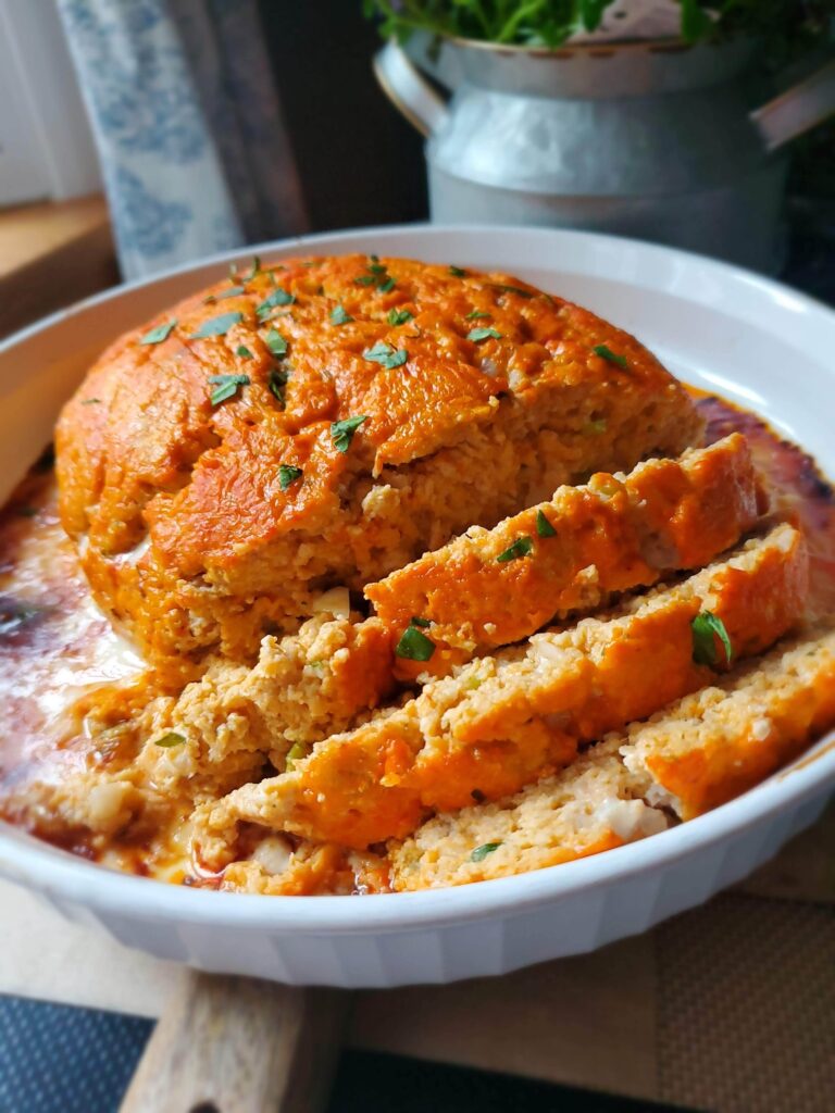 Buffalo Chicken Meatloaf by Debbie Kotchey - FoodSocial