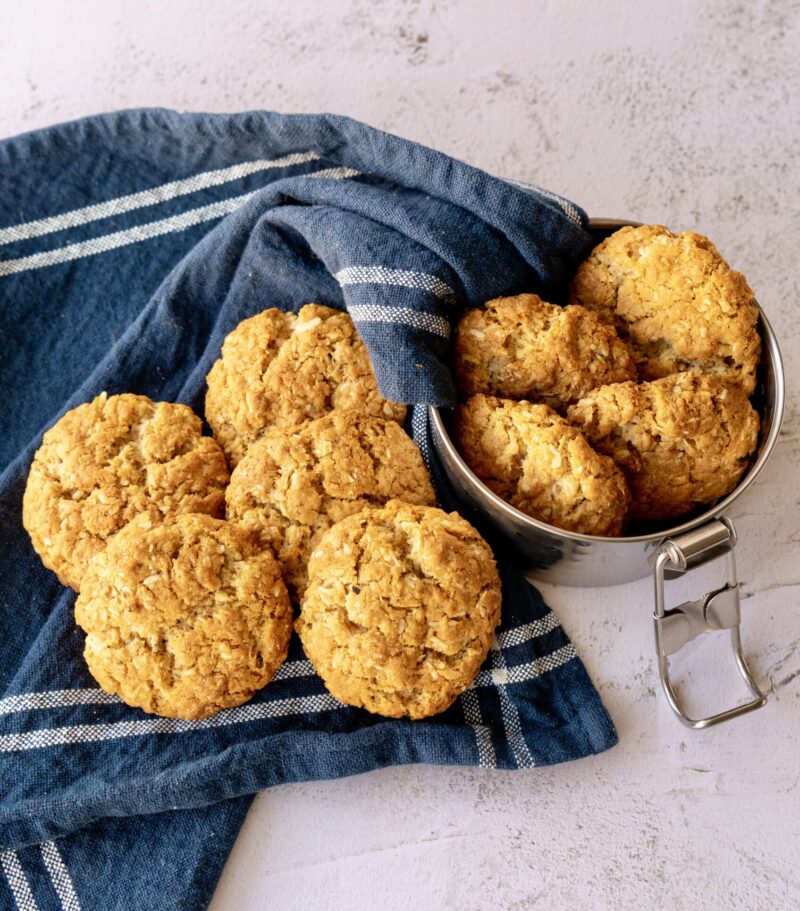 Anzac Biscuits by Back Porch Paleo - FoodSocial