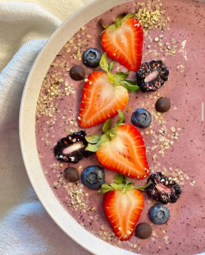 Chocolate Cherry Berry Bowl