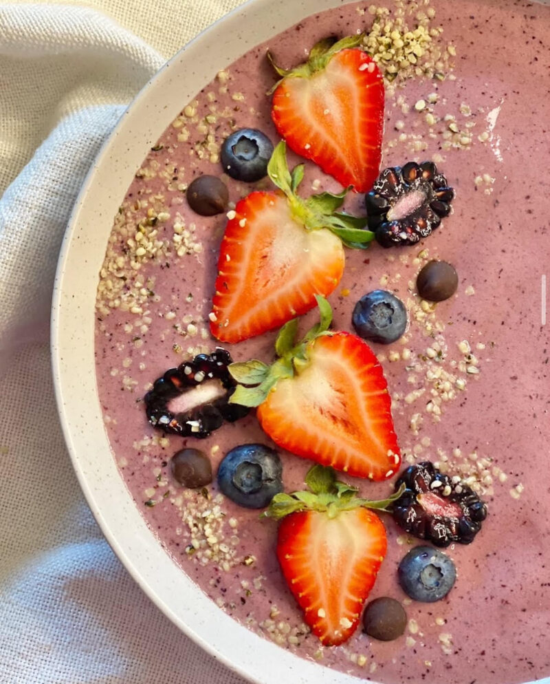 Chocolate Cherry Berry Bowl by _trust_your_gut - FoodSocial