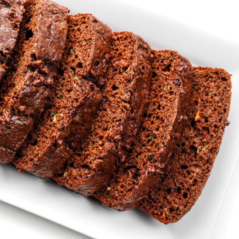 Chocolate Zucchini Carrot Bread by Liz Della Croce - FoodSocial