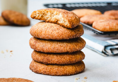 Easy Vegan Snickerdoodles