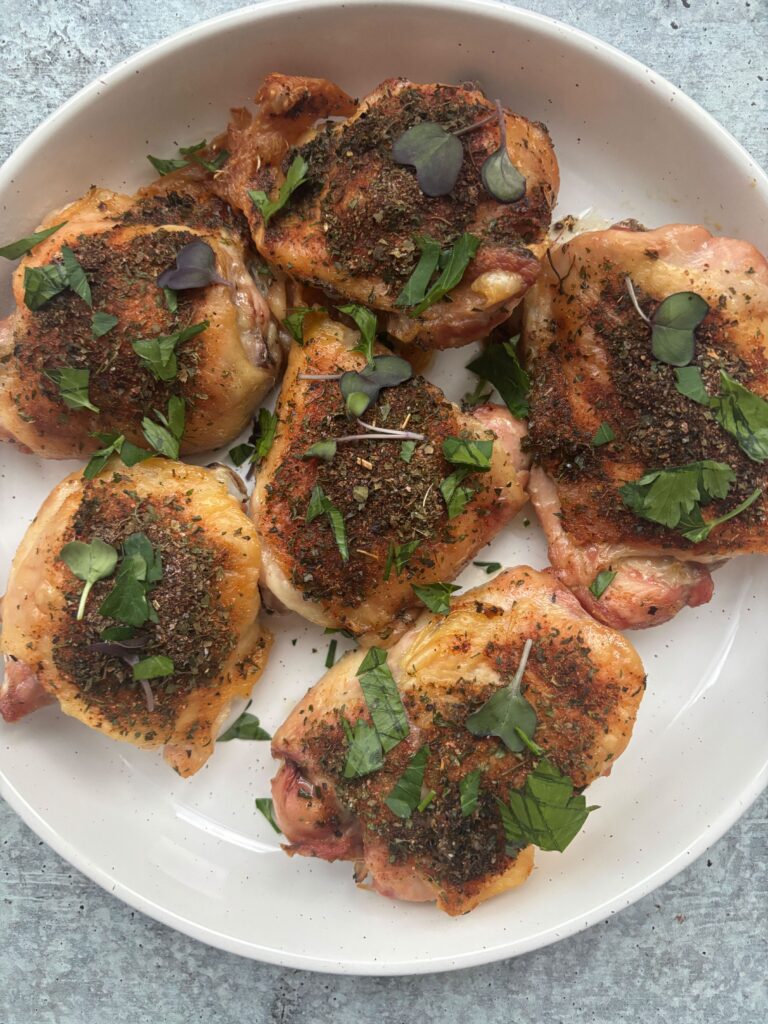 Gluten Free Chicken Thighs Recipe by allisappetite - FoodSocial