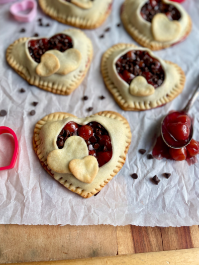 3-Ingredient Chocolate Cherry Hand Pies