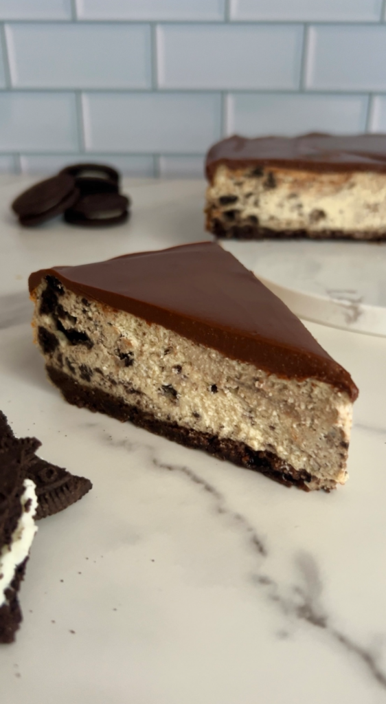 Protein Cookies N Cream Cheesecake by colleenshealthylife - FoodSocial
