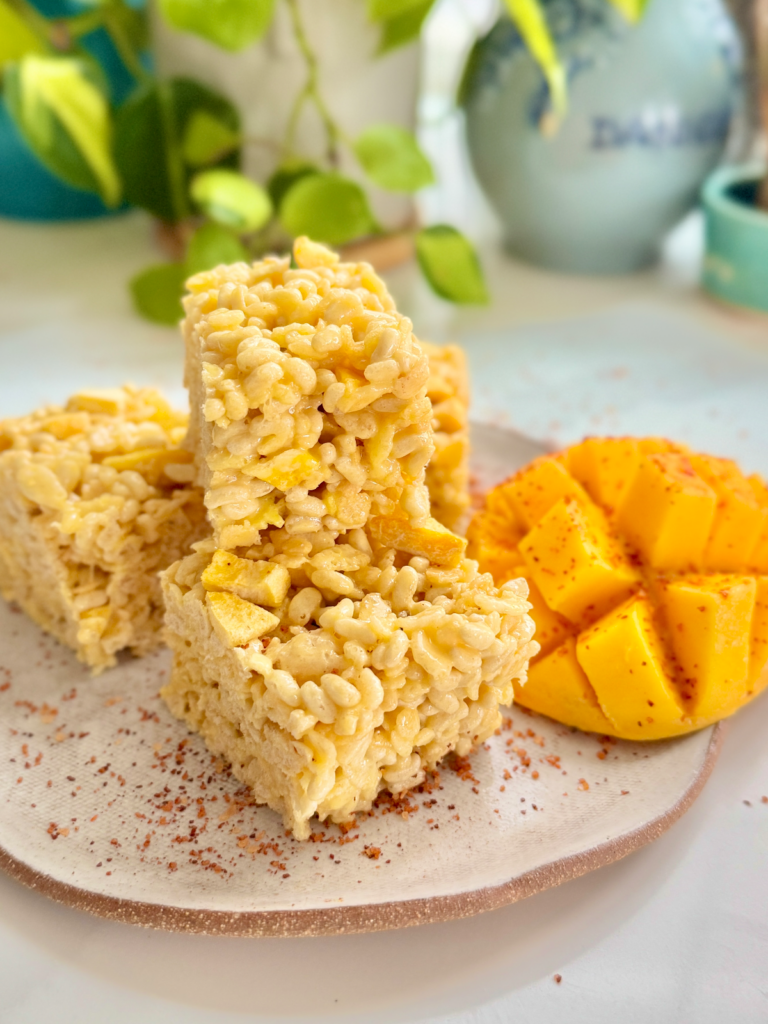 Mango Margarita Rice Krispies by Back Porch Paleo - FoodSocial