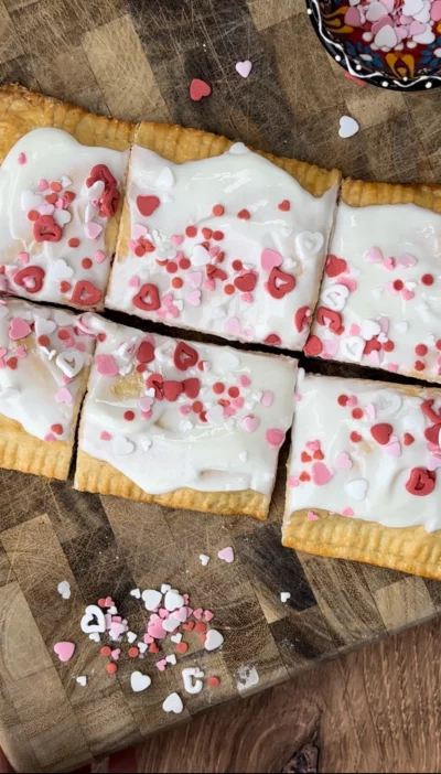 Giant Raspberry Pop Tart