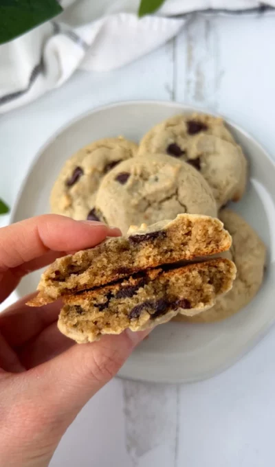 Chocolate Chip Tahini Cookies