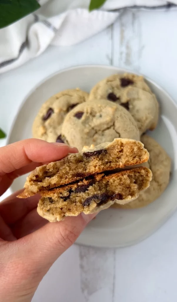 Chocolate Chip Tahini Cookies by hollysbestlife - FoodSocial