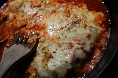 Chicken Parmesan ( no breading )