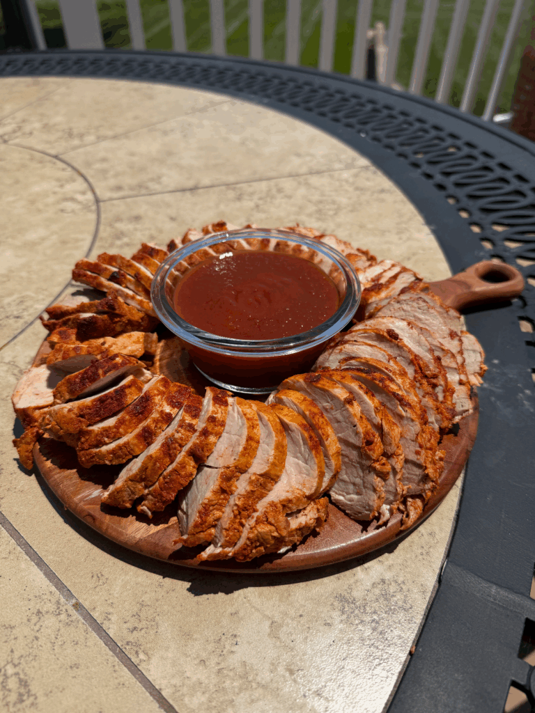 oven-baked pork tenderloin by ericatangeman - FoodSocial