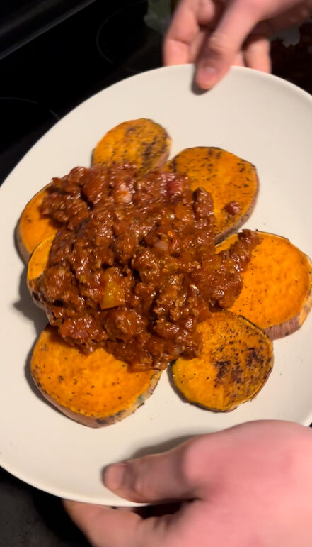Sweet Potato Sloppy Joe Slices by naturallynourishedwitholivia - FoodSocial