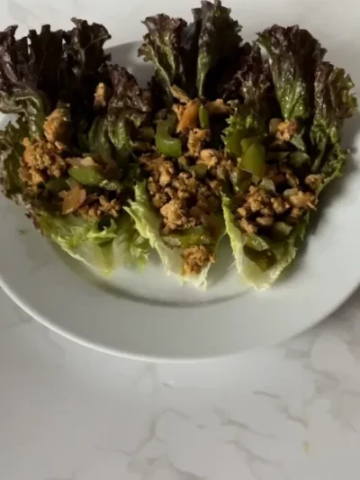 Miso Lettuce Wraps