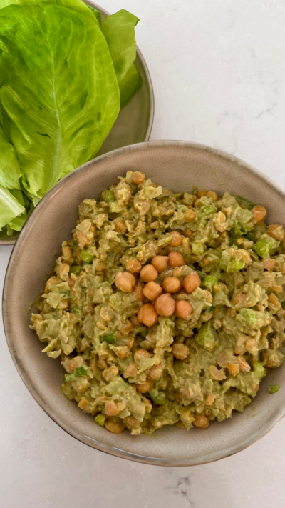 Chickpea Lettuce Wraps