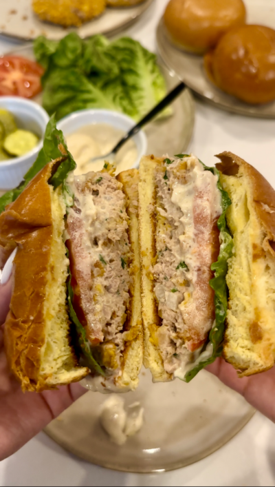 Crispy Tuna Sandwich