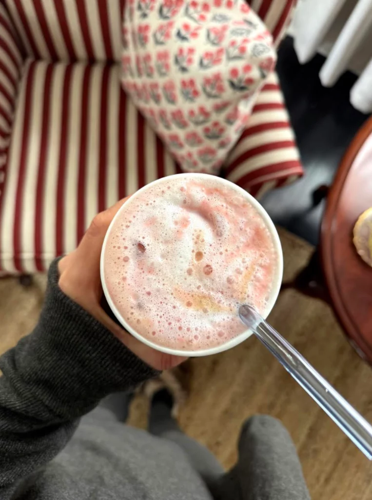 Strawberry Cold Foam by Lara Salamone - FoodSocial