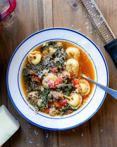 Gluten-Free Tortellini Soup