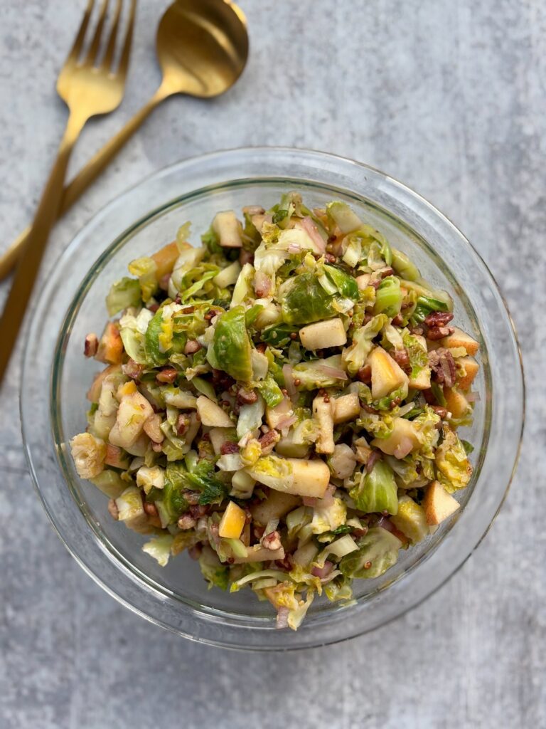 Warm Brussels Sprout Salad by allisappetite - FoodSocial
