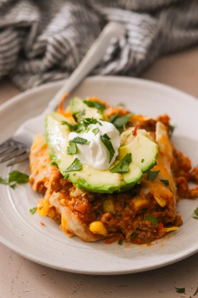 Hidden Veggie Taco Bake