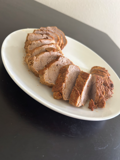 oven-baked pork tenderloin