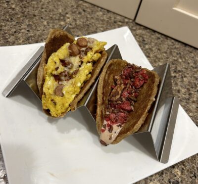 pancake breakfast tacos